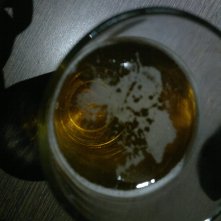 Ghost in the froth of beer.. Hence I dislike beer :P